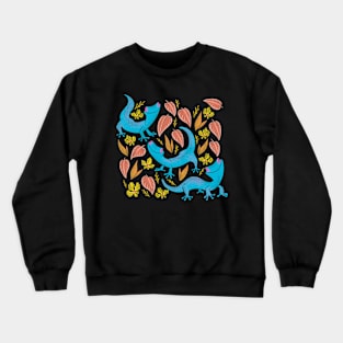 Blue Leopard Geckos Crewneck Sweatshirt